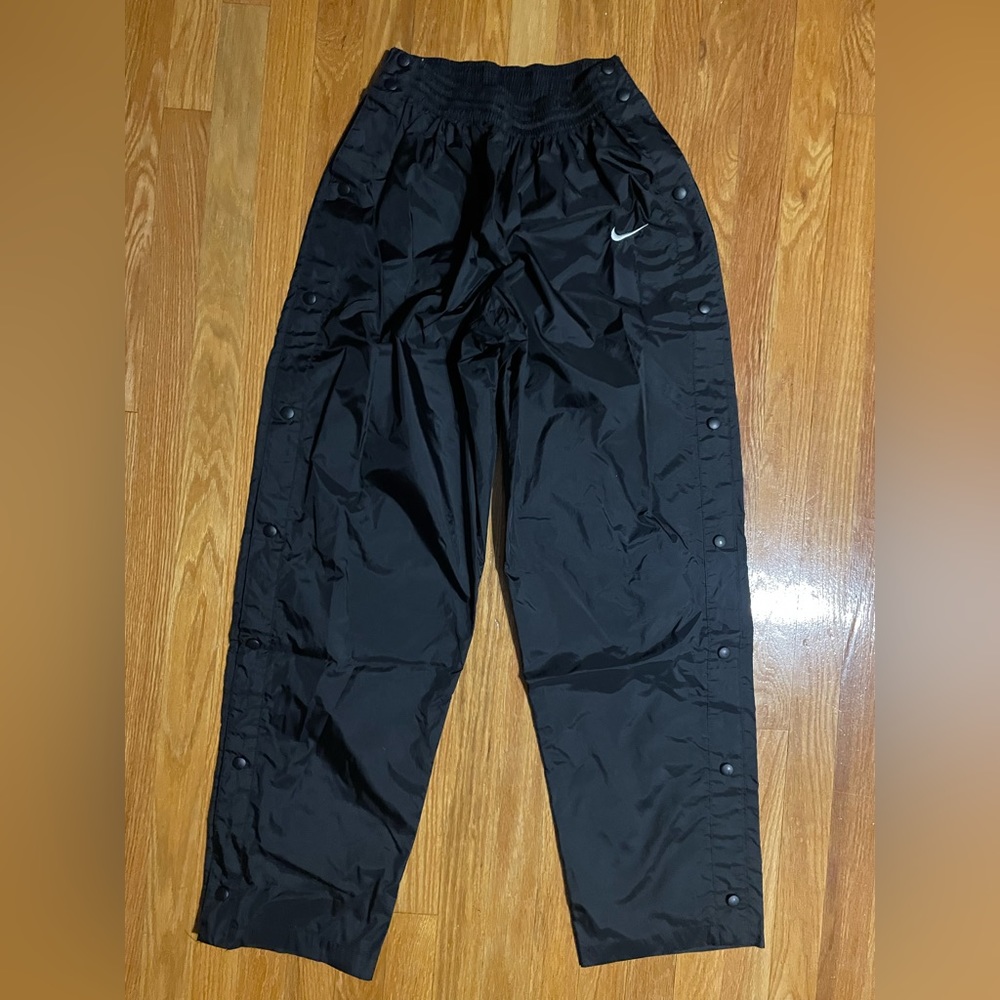 Black Vintage Nike Breakaway Nylon Pants Joggers